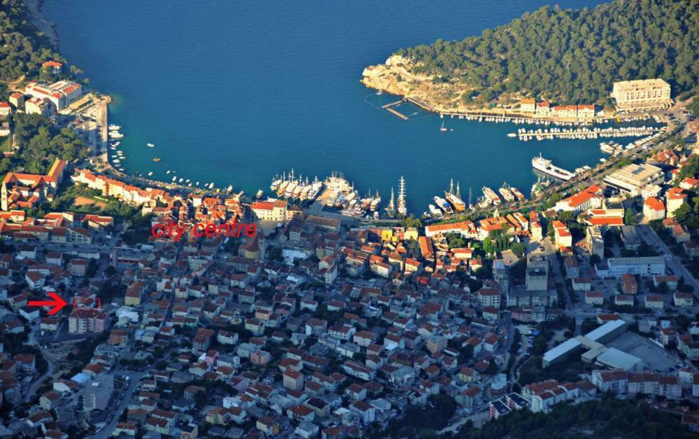 Apartment For 6 In Makarska Centar Zewnętrze zdjęcie